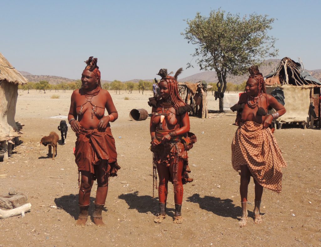 Namibian Himba Tribe Women In Opuwo Away With Words Travel Blog From Dubai To The World